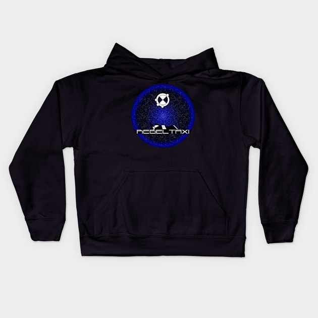 RebelTaxi Galaxy Kids Hoodie by RebelTaxi